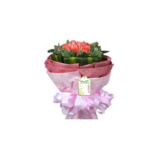 維納斯鮮花 19枝粉玫瑰，獻(xiàn)上情人節(jié)甜蜜禮贊